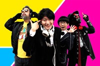 TooManyDJs。左からSLF!!、ヤチムラケイ、サミーちゃん、レイブマン。