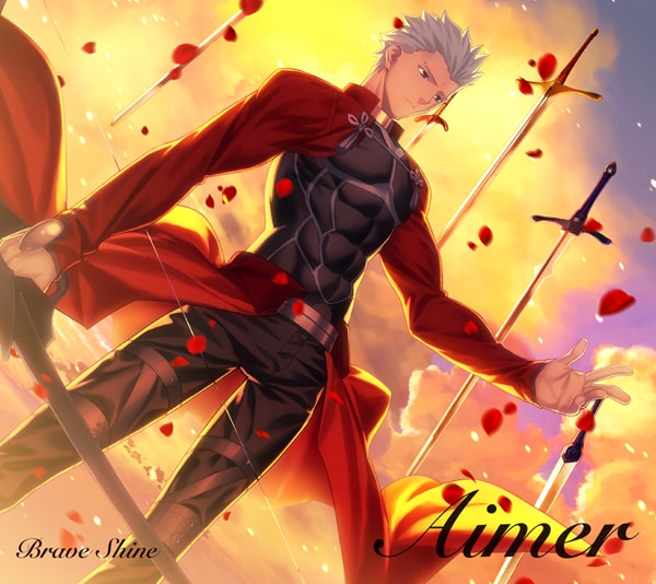 Aimer「Brave Shine」期間生産限定盤ジャケット (c)TYPE-MOON・ufotable・FSNPC