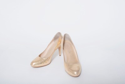 今週の人気画像2位は「Perfume×伊勢丹コラボ！新PV制作、ハイヒール販売、館内マップも」より、Perfumeダンスヒール。 (c)Amuse