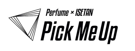 Perfume×伊勢丹「Pick Me Up」ロゴ (c)Amuse