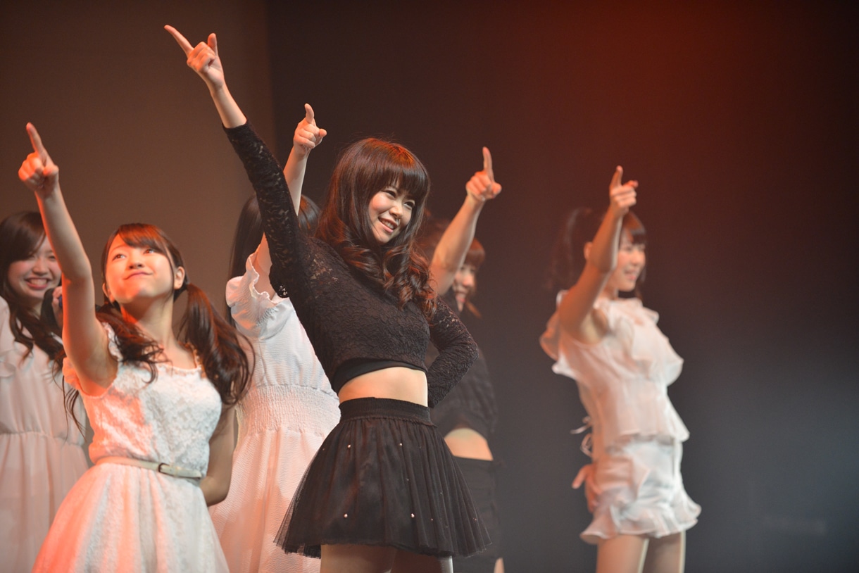 秋山ありす生誕公演の様子。