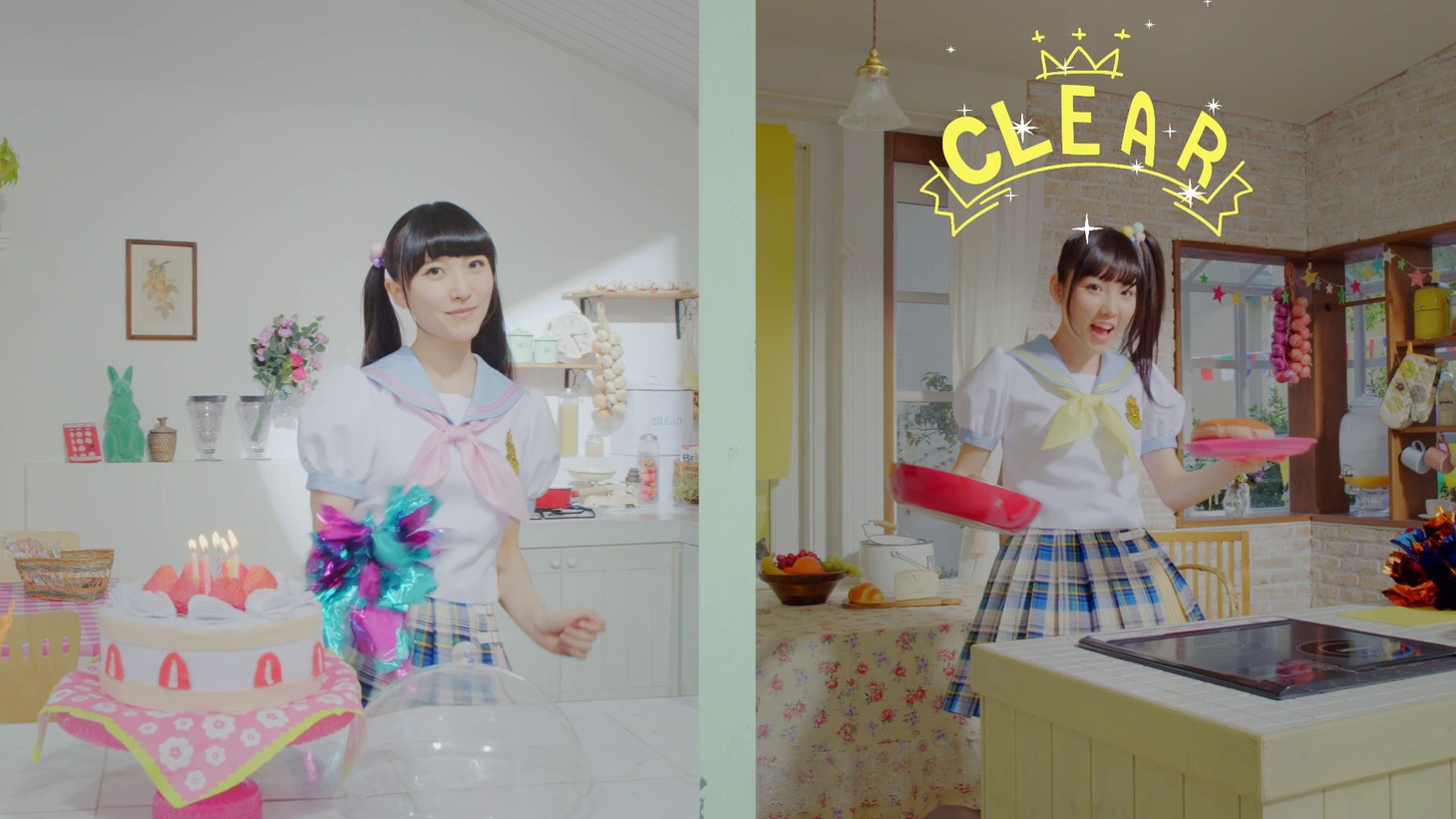 every▼ing!「カラフルストーリー」ビデオクリップのワンシーン。