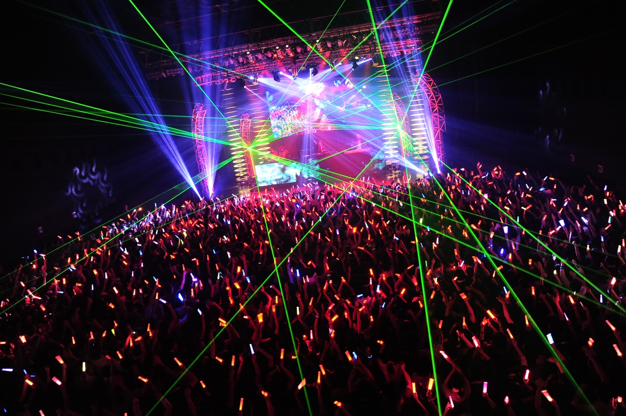 「EXIT TUNES DANCE PARTY -beatnation summit 2015」の様子。