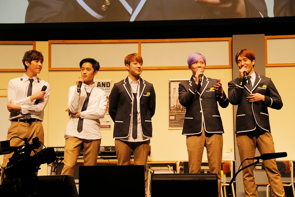 「FTISLAND オフィシャルファンミーティング2015」の模様。 (c)FNC MUSIC JAPAN INC.