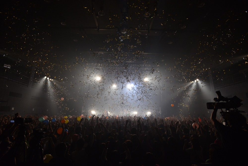 グッドモーニングアメリカ「inトーキョーシティツアー2014-2015」2015年3月22日の東京・Zepp Tokyo公演の様子。（Photo by Sachie hamaya）