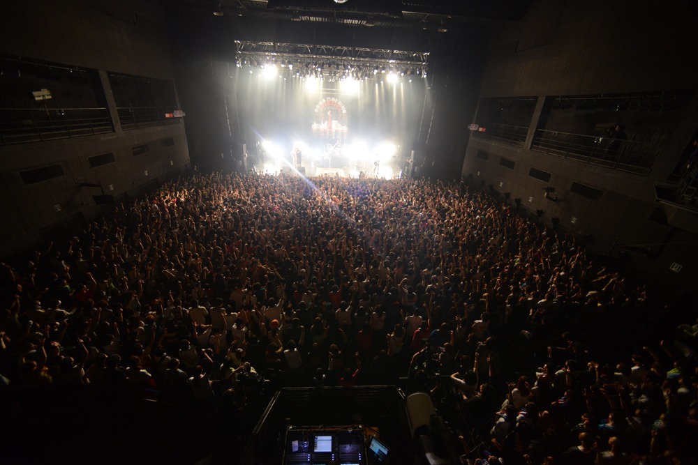 グッドモーニングアメリカ「inトーキョーシティツアー2014-2015」2015年3月22日の東京・Zepp Tokyo公演の様子。（Photo by Sachie hamaya）