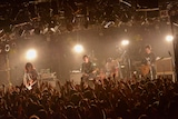 The SALOVERS 活動休止ラストライブ「青春の象徴 恋のすべて」東京・渋谷CLUB QUATTRO公演の様子。(撮影:古溪一道)