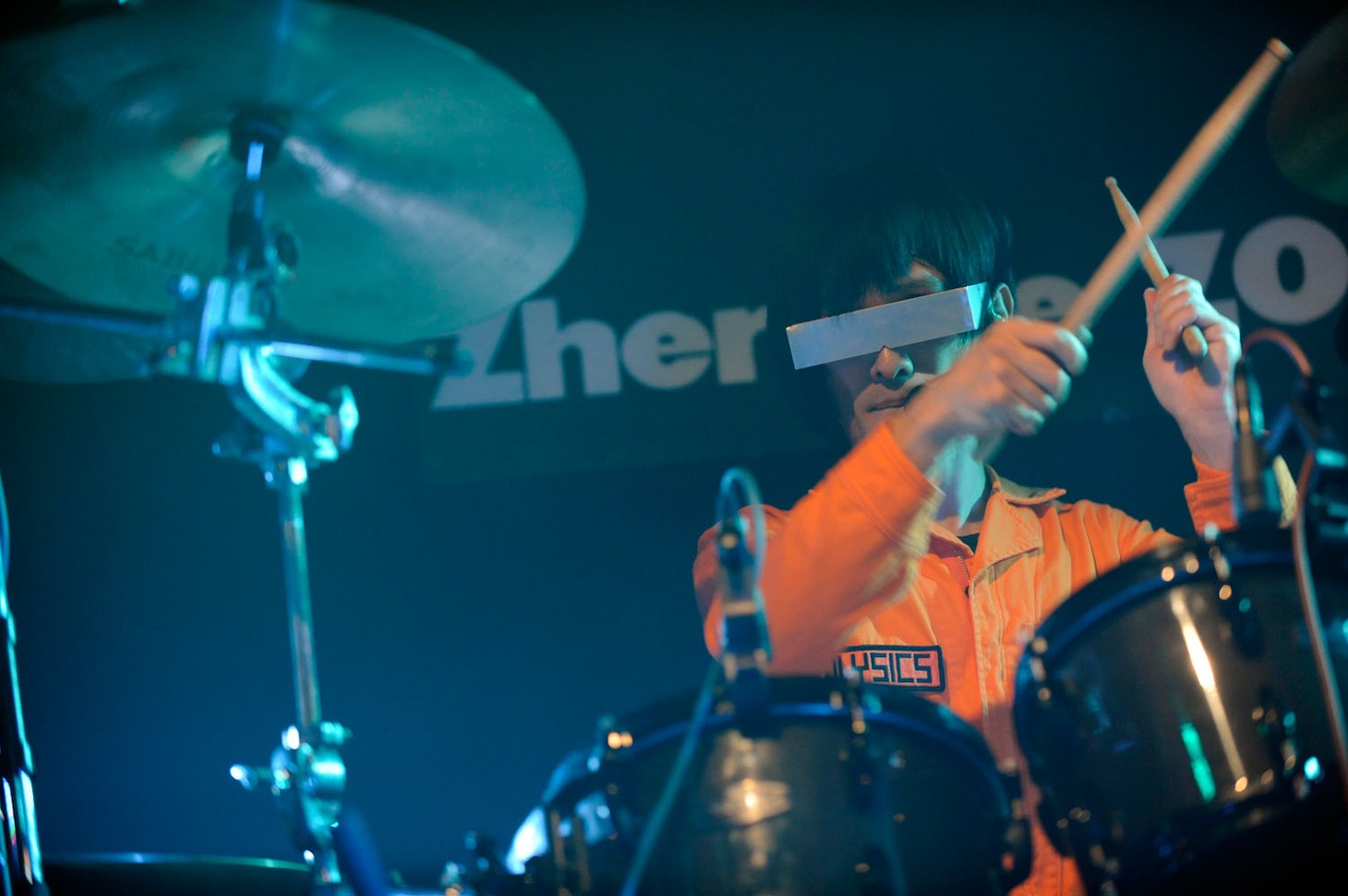 ヤノ（Dr, Vo）（Photo by Yukitaka Amemiya）