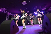 nanoCUNEによるライブの様子。
