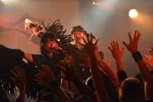 初ライブに挑んだ甘楽。