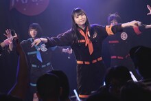 ゆるめるモ！のライブの様子。（撮影：ハヤシサトル）