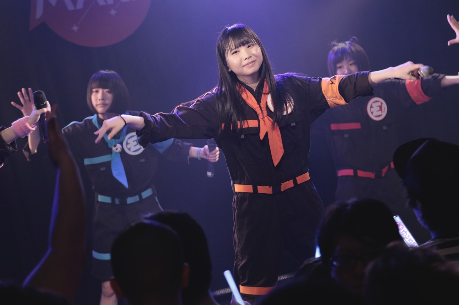 ゆるめるモ！のライブの様子。（撮影：ハヤシサトル）