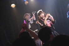 ゆるめるモ！のライブの様子。（撮影：ハヤシサトル）