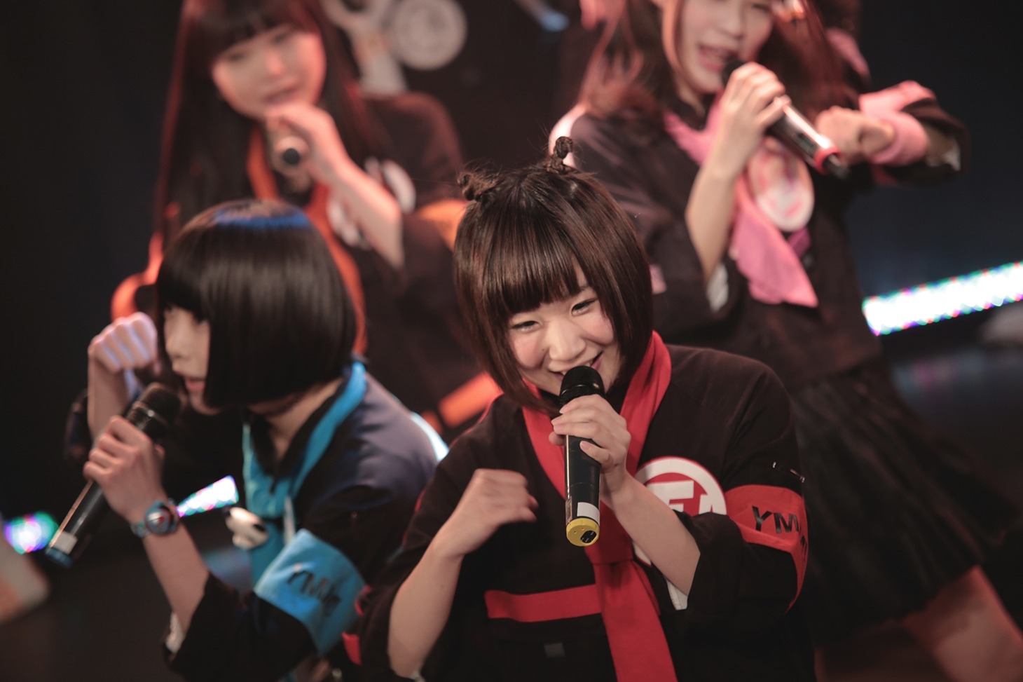 ゆるめるモ！のライブの様子。（撮影：ハヤシサトル）