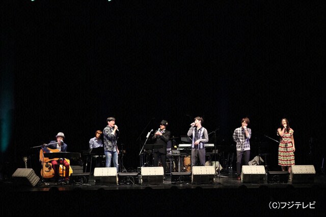「フォーク・デイズ 第92章 事実上の元祖お台場フォーク村～フォークソングは世代を超えて～」公開収録ライブの様子。