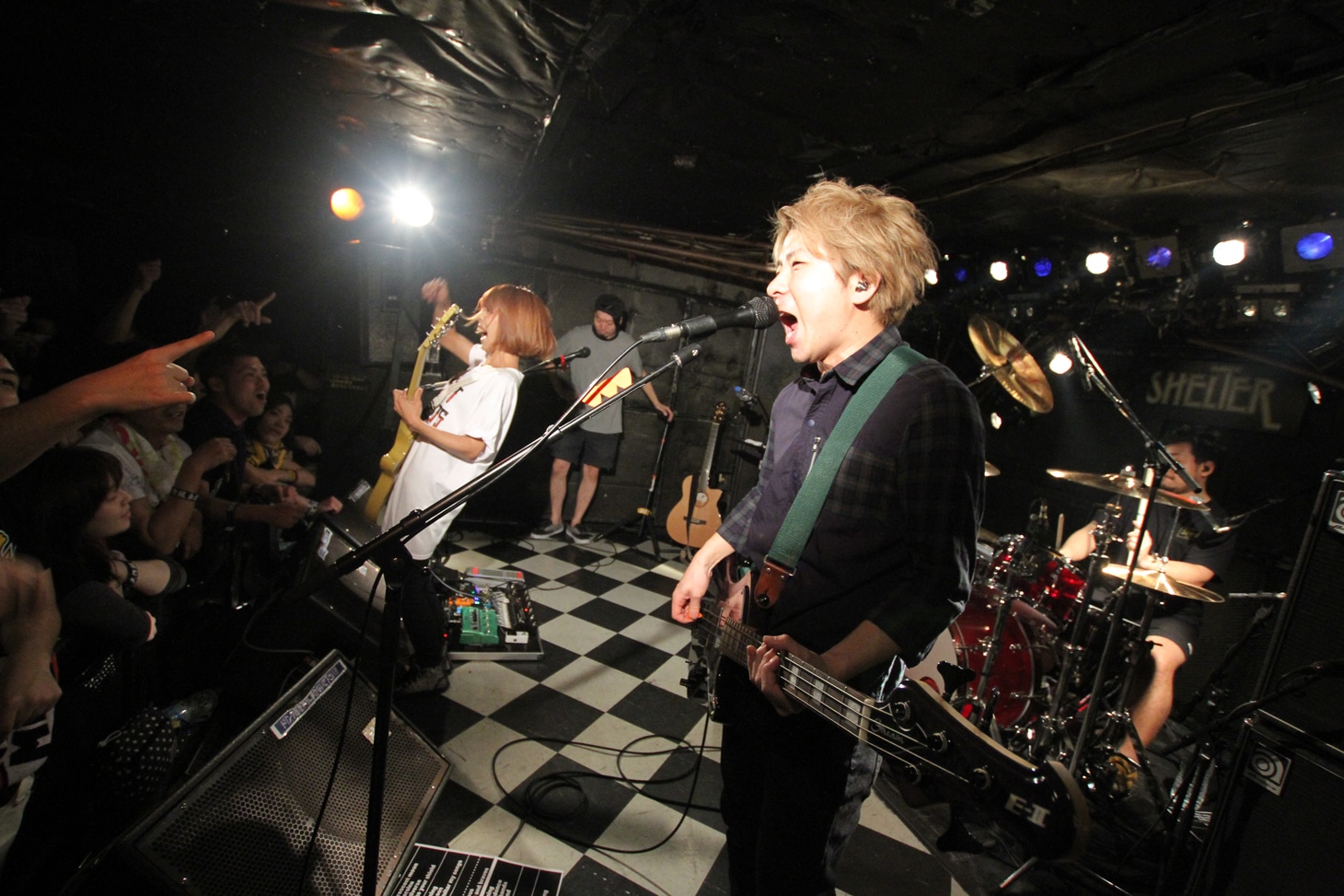 FOUR GET ME A NOTS「“BLINKS 5” -Follow your tracks-」の様子。（Photo by SARU[SARUYA AYUMI]）