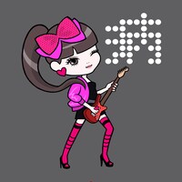 アーバンギャルドの公式LINEスタンプのサンプル。