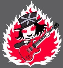 アーバンギャルドの公式LINEスタンプのサンプル。