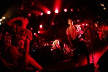 Crystal LakeのRyo（Vo）とコラボレーションした「Monster」パフォーマンス時の様子。（Photo by kohei suzuki）