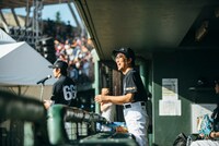 2014年福島県郡山市で開催された「風とロック芋煮会2014  風とロックBASEBALL」の様子。