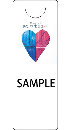 flumpool「FOUR ROOMS」特典ブックマーク（裏面）