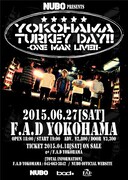 「NUBO presents YOKOHAMA TURKEY DAY!! -ONE MAN LIVE!!-」ポスター