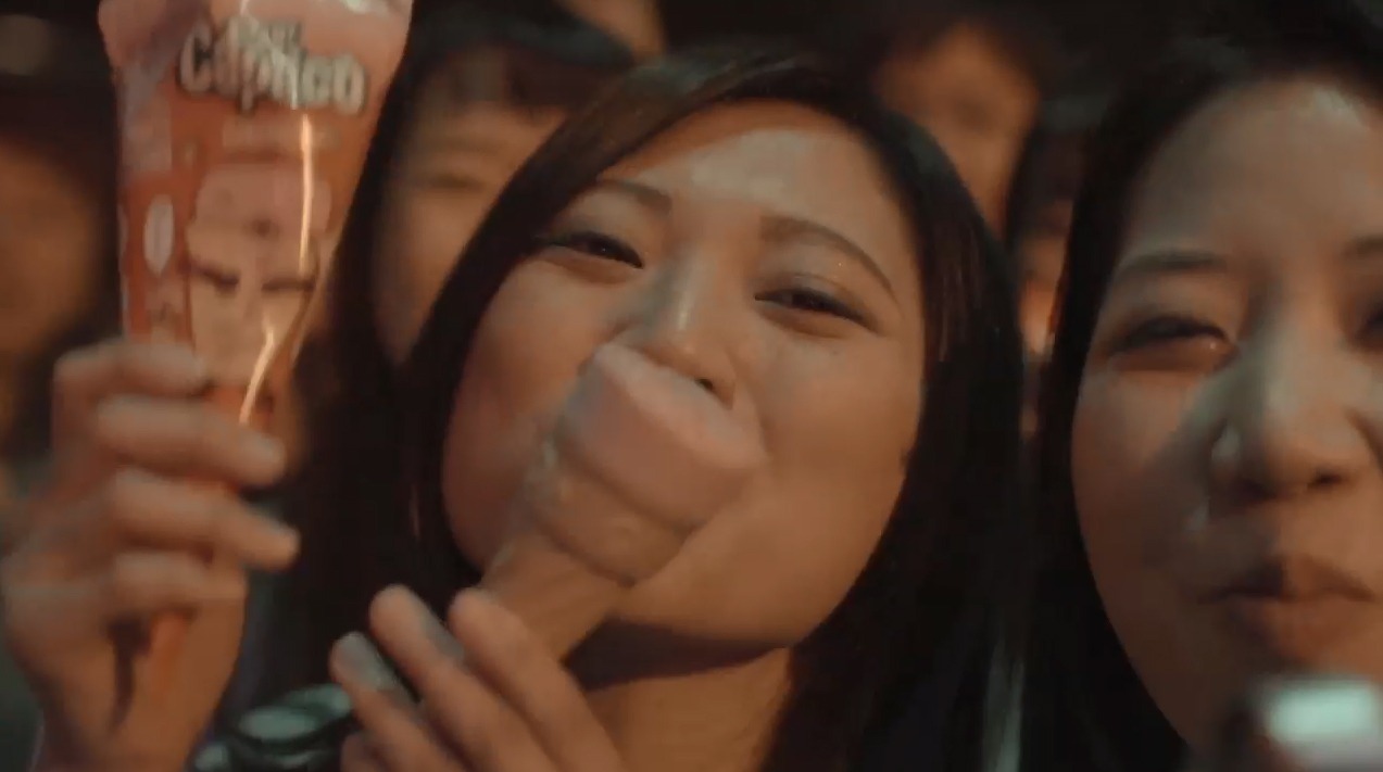 「Glico YATAI」特設サイトで公開された映像のワンシーン。