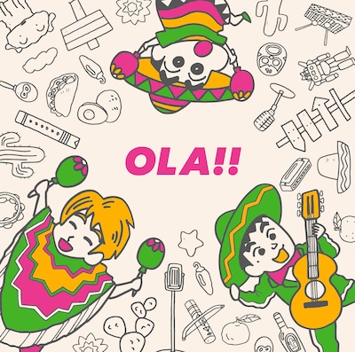 ゆず「OLA!! / ポケット」クレヨンしんちゃん盤ジャケット