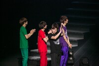 主演映画製作決定が発表されたときのメンバーの様子。（撮影：米山三郎[SignaL]）