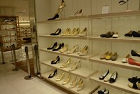 陳列された「Perfumeダンスヒール」。