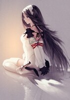 「ブレイブリーセカンド」のキャラクター、アニエス。(c)2015 SQUARE ENIX CO., LTD. All Rights Reserved.MAIN CHARACTER DESIGN : Akihiko Yoshida.