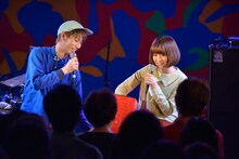 「おたのしみ抽選会」を行うふぇのたす。