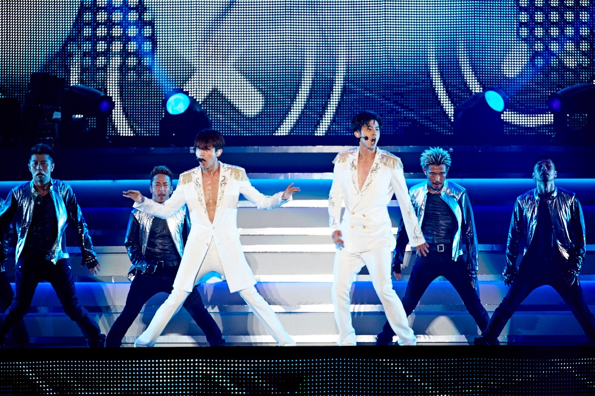 東方神起 LIVE TOUR 2015 ~WITH~」東京ドーム公演の様子 東方神起 LIVE TOUR 2015 ~WITH~」東京ドーム公演の様子