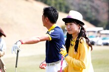 コースを回る伊藤千由李。