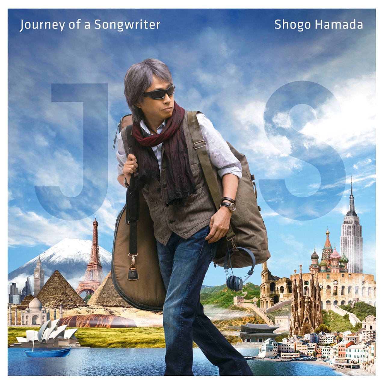 浜田省吾「Journey of a Songwriter ～旅するソングライター」通常盤ジャケット