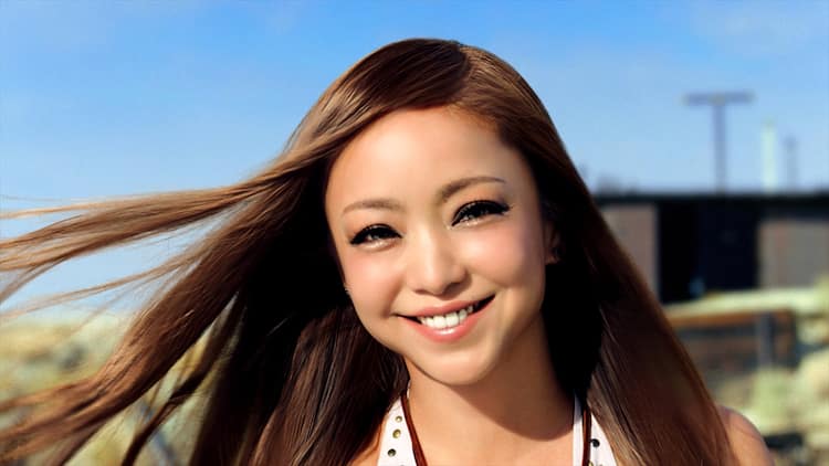 安室奈美恵、満面の笑みで荒野を闊歩するツヤ髪新CM - 音楽ナタリー