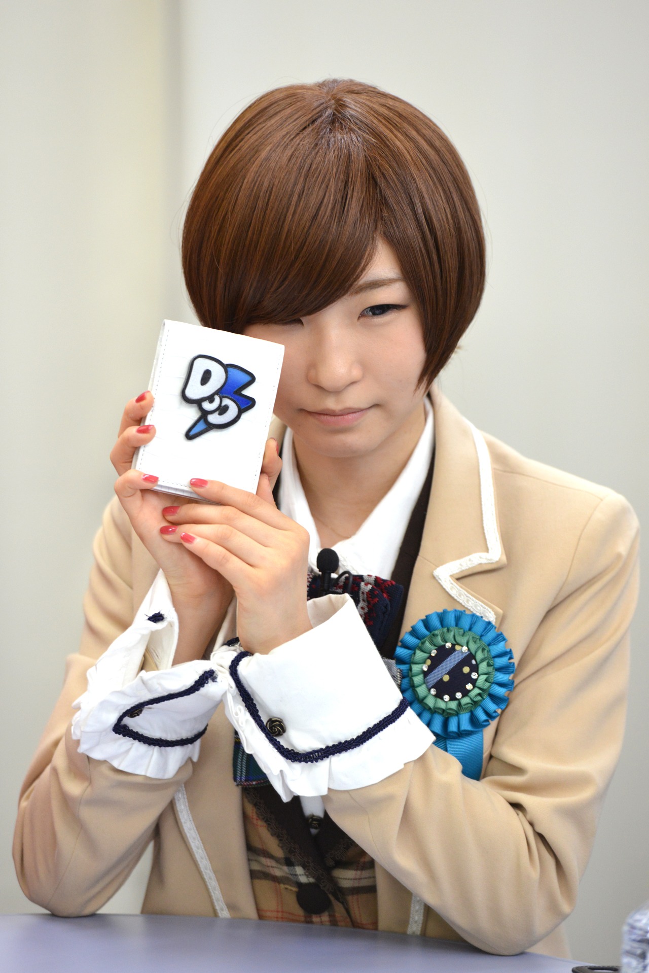 おしゃれ探偵局「D・O・D（Dempa Oshare Detective）」の探偵手帳。