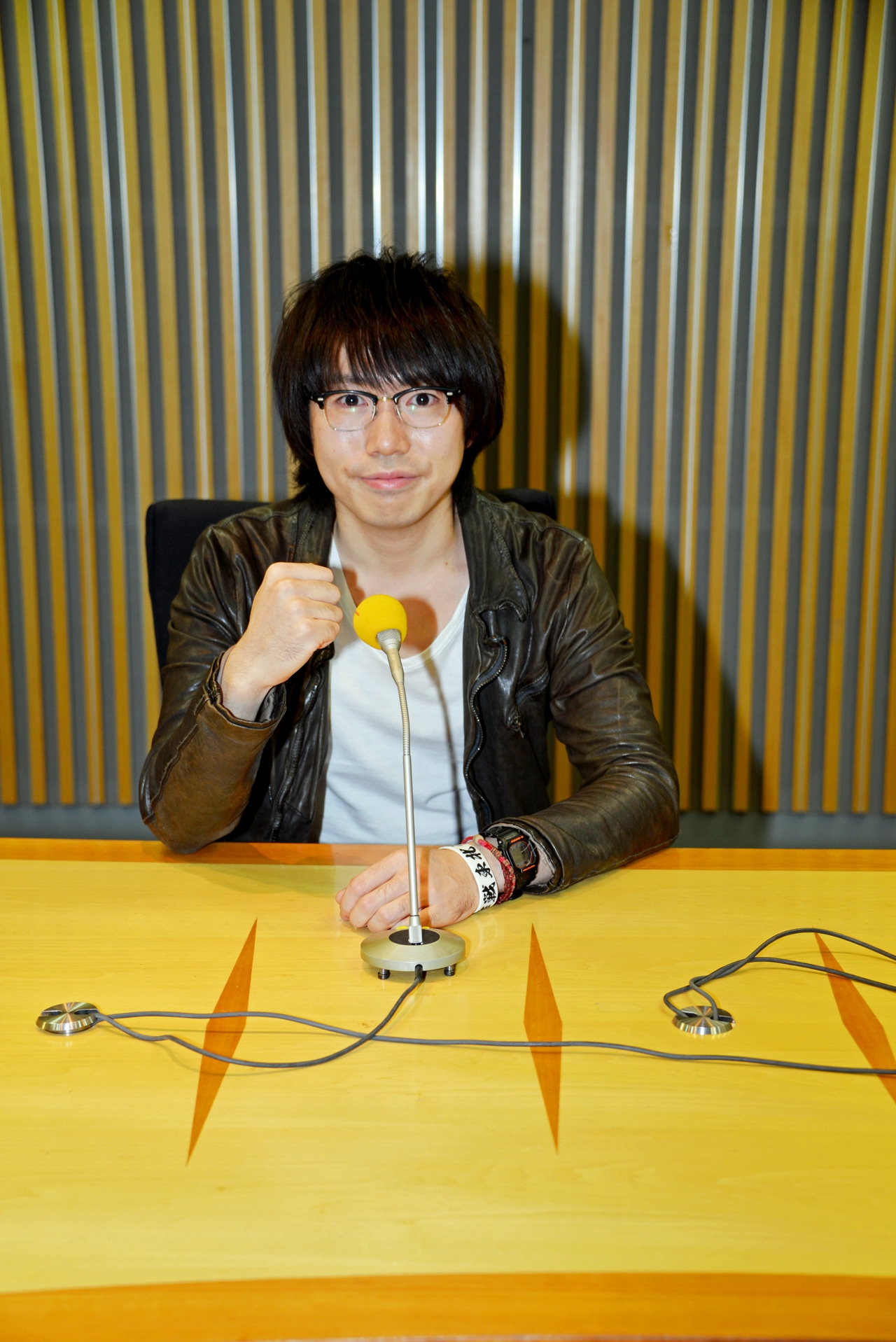 「オールナイトニッポンサタデースペシャル 大倉くんと高橋くん」初回放送直前会見での高橋優。