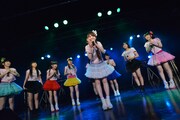 「乙女Rockets スプリットツアー 2015 SPRING」ライブの様子。