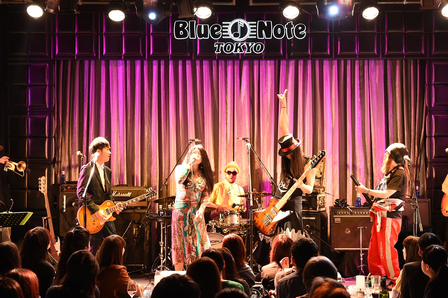 「LIFE IS GROOVE × 韻シスト feat. 金子マリ＆DAG FORCE」の様子（photo by ITARU HIRAMA（平間写真館TOKYO））。