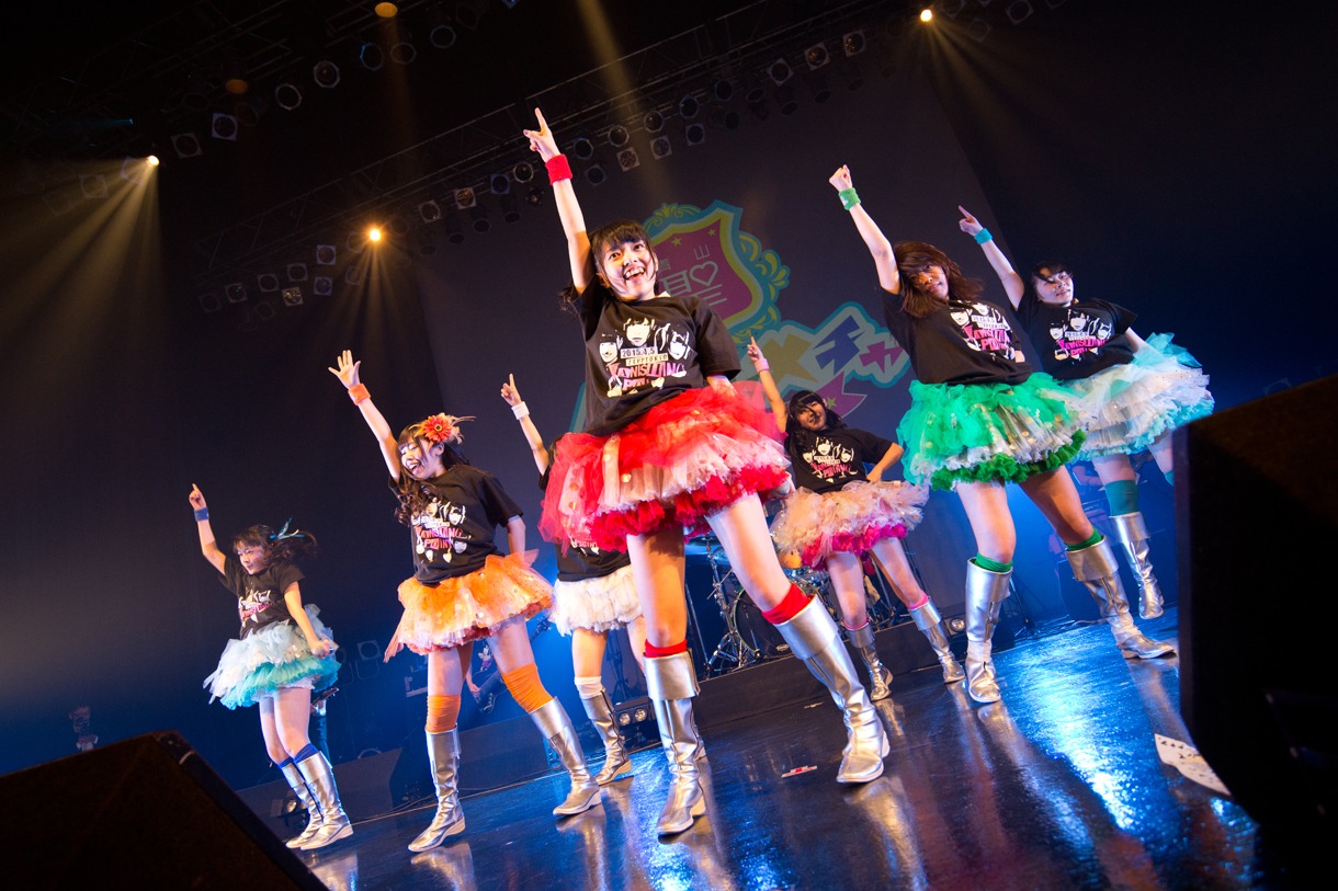 「青山☆聖ハチャメチャハイスクール 4th.ワンマンライブ“VANISHING POINT”」の様子。