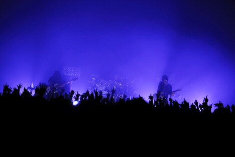 「凛として時雨 Hyper Tornado Tour 2015」Zepp DiverCity TOKYO公演の様子。（撮影：河本悠貴）