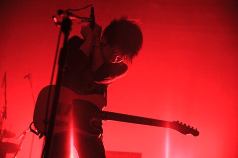 TK（Vo, G / 凛として時雨）（撮影：河本悠貴）