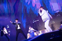 「SUPER JUNIOR D&E JAPAN TOUR 2015 -Present-」の様子。