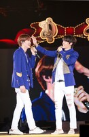 「SUPER JUNIOR D&E JAPAN TOUR 2015 -Present-」の様子。