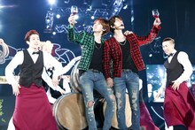 「SUPER JUNIOR D&E JAPAN TOUR 2015 -Present-」の様子。