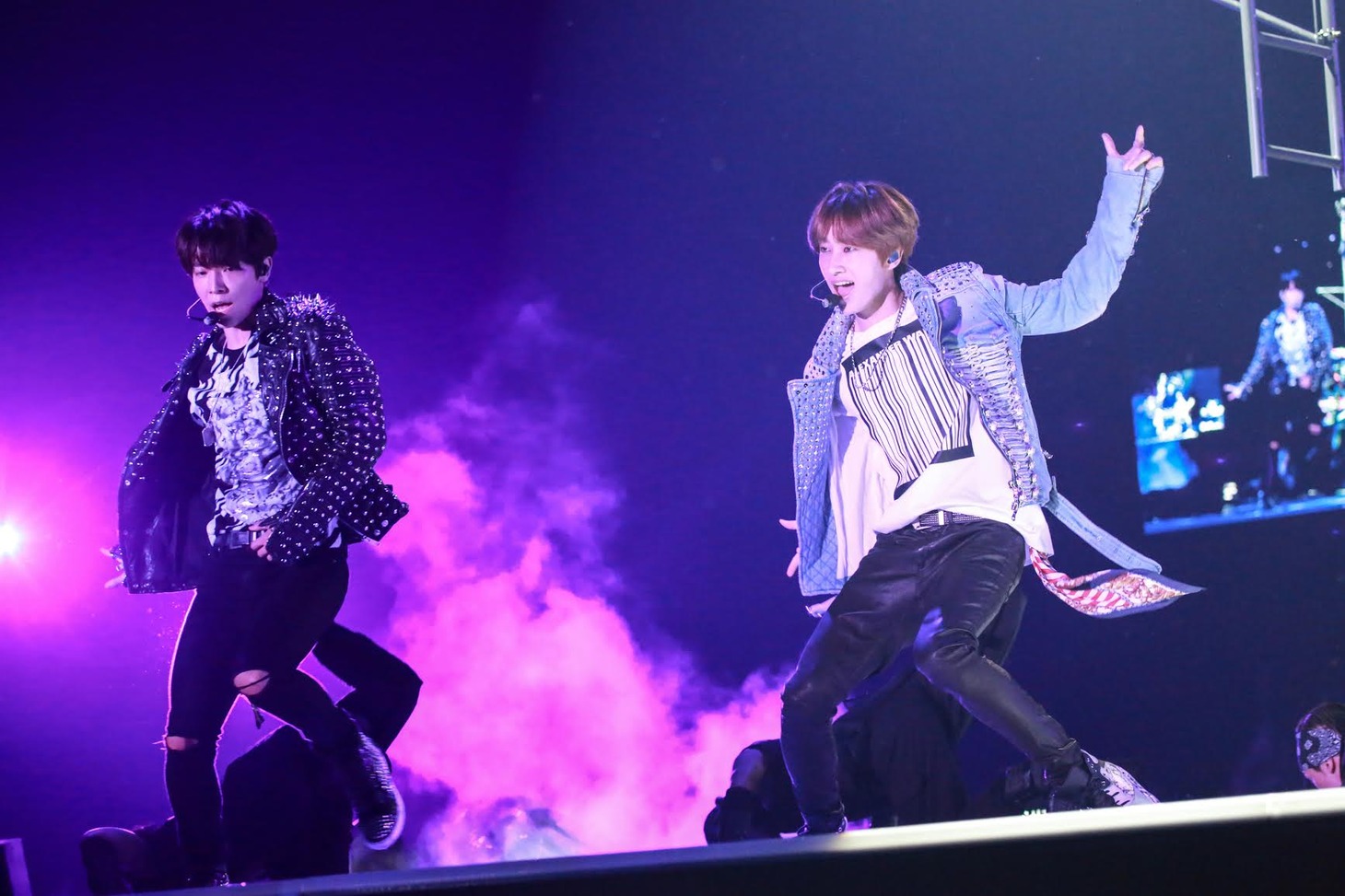「SUPER JUNIOR D&E JAPAN TOUR 2015 -Present-」の様子。