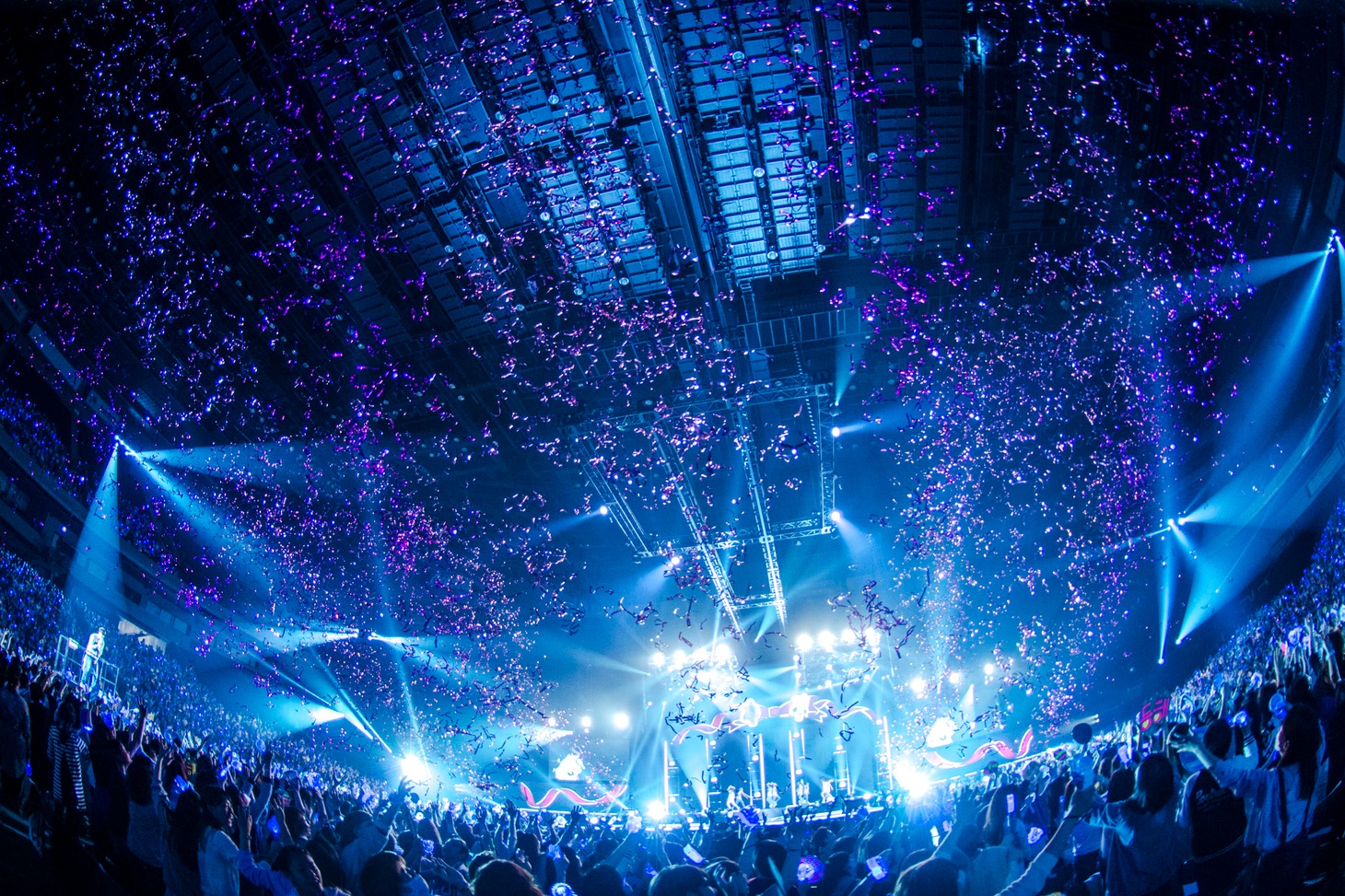 「SUPER JUNIOR D&E JAPAN TOUR 2015 -Present-」の様子。