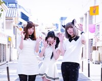 Kit Cat。左から惣流・アスカ・ニャングレー、イヴにゃんローラン、ジョゼまっしぐら。