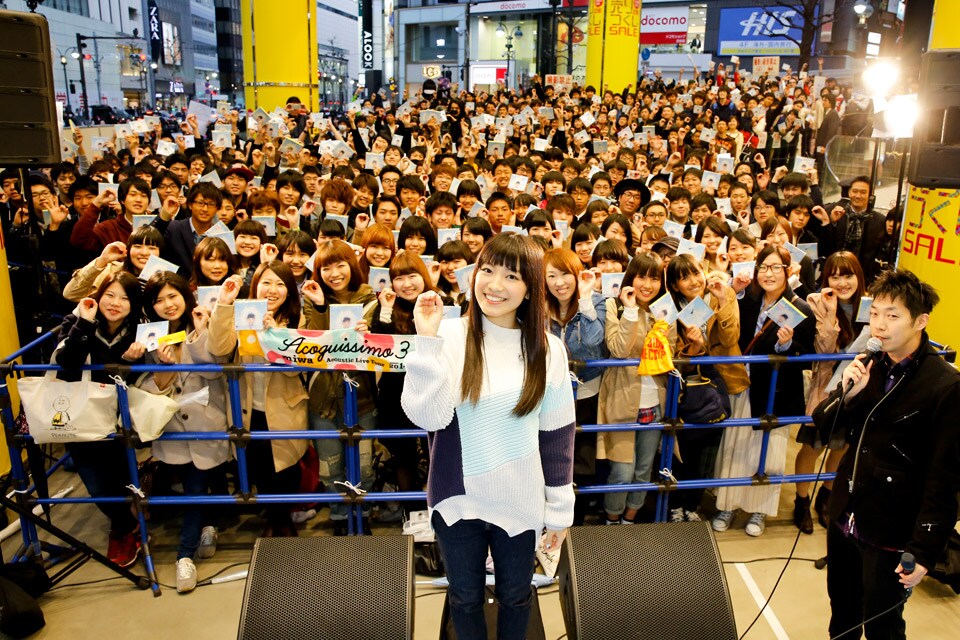 miwaが「渋谷で一番マルい場所」に出現！告知2時間後にサプライズライブ